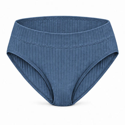 Ribbed Cotton Comfort Brief