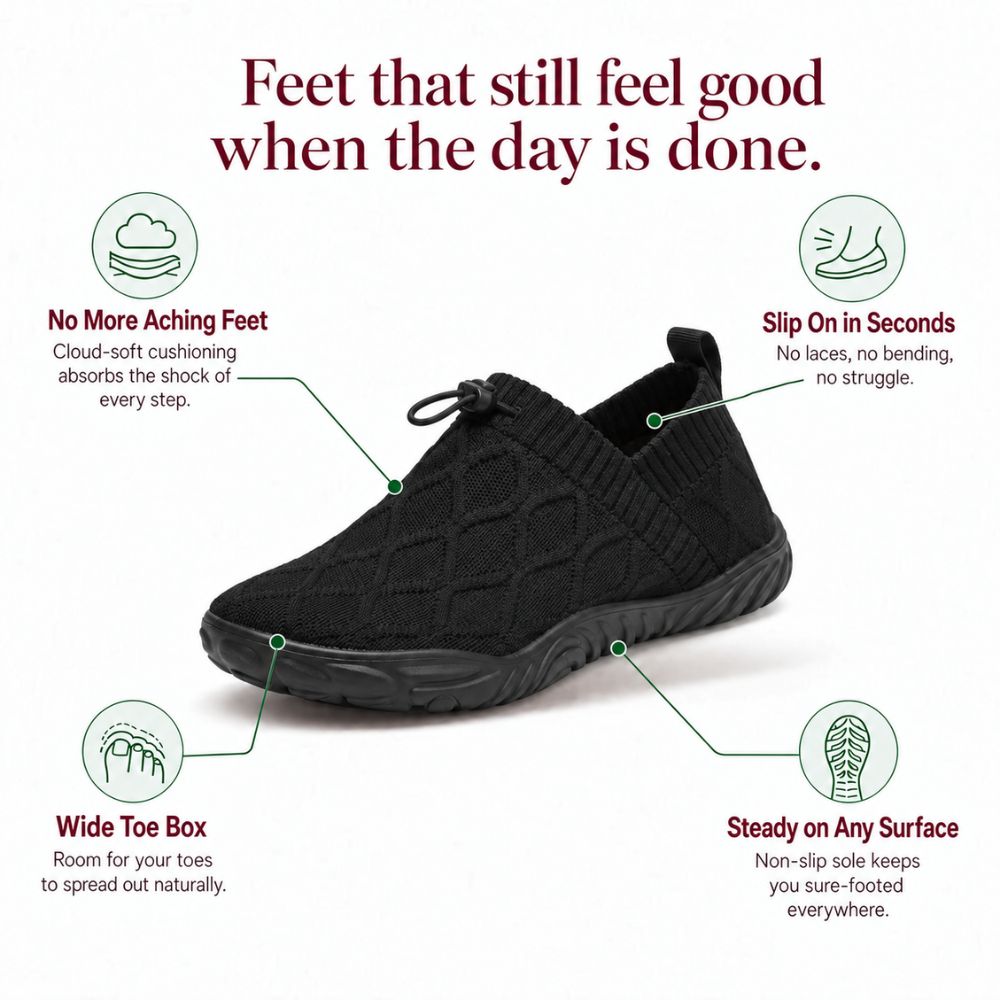 Grace & Ease | All-Day Comfort, Zero Foot Pain